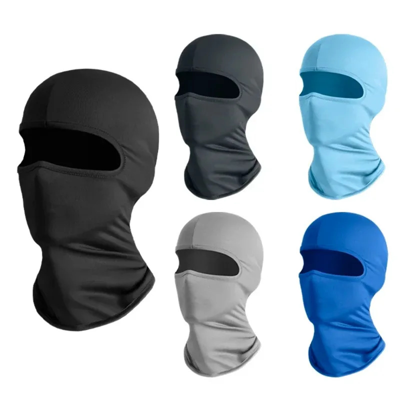 Balaclava Ski Mask - 1PCS 유니섹스 아이스 실크 마스크 오토바이