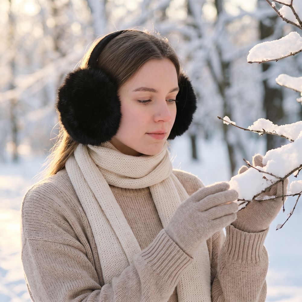 부드러운 이어캡 인조 퍼 이어머프 Y2k 레오파드 접이 - Earmuffs Foldable 리뷰 및 가격