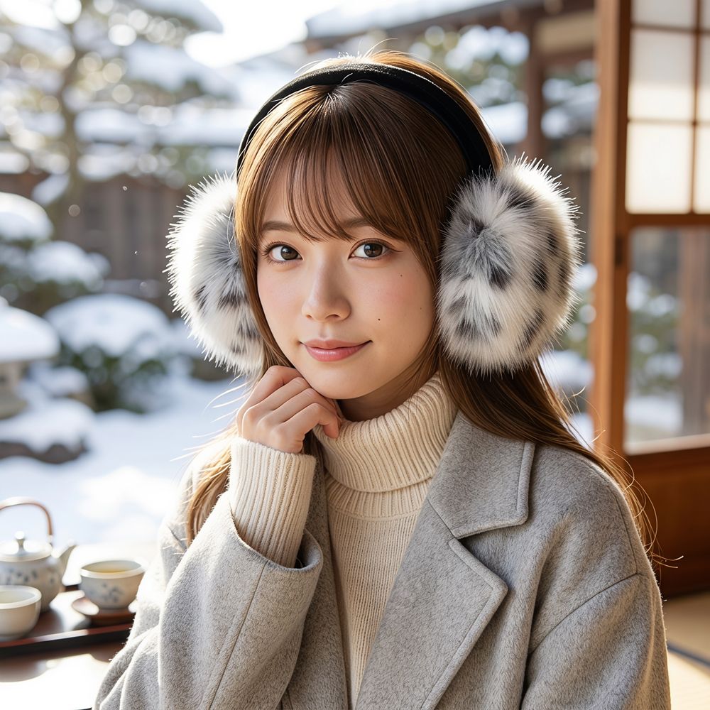 부드러운 이어캡 인조 퍼 이어머프 Y2k 레오파드 접이 - Earmuffs Foldable 리뷰 및 가격