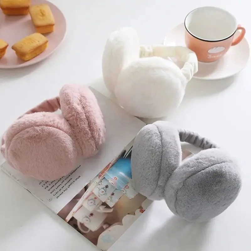 여성용 및 남성용 부드러운 겨울 귀마개, 단색 디자인, - Earmuffs Foldable 리뷰 및 가격