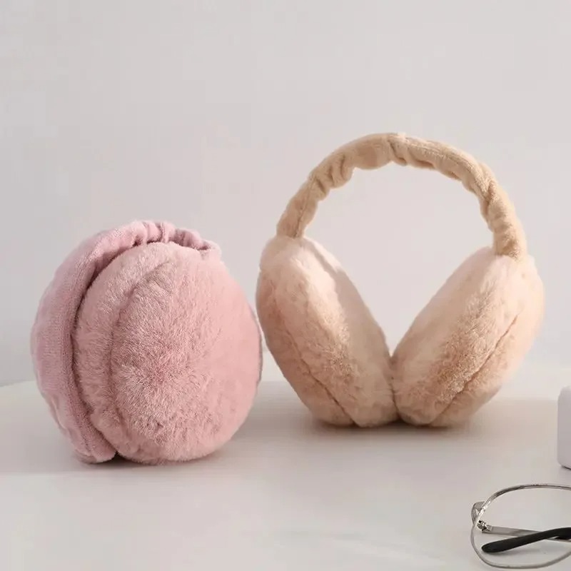 여성용 및 남성용 부드러운 겨울 귀마개, 단색 디자인, - Earmuffs Foldable 리뷰 및 가격