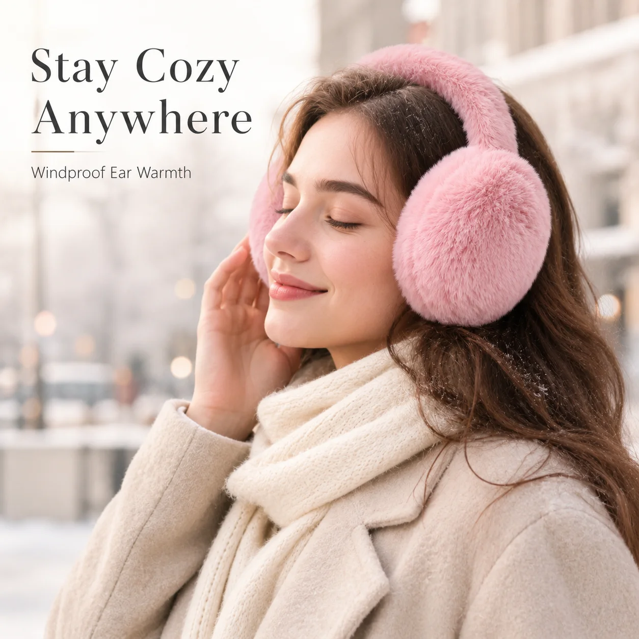 초고온 플러시 귀마개, 학생 및 자전거 타는 사람을 위 - Earmuffs Foldable 리뷰 및 가격