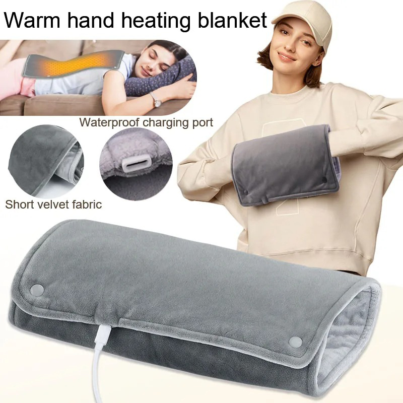 USB 온도 조절 손난로 짧은 벨벳 원단 겨울 사무실  - Hand Warmer Electric 리뷰 및 가격