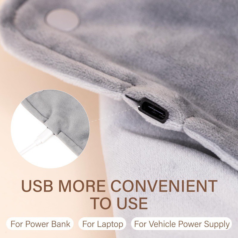 USB 온도 조절 손난로 짧은 벨벳 원단 겨울 사무실  - Hand Warmer Electric 리뷰 및 가격