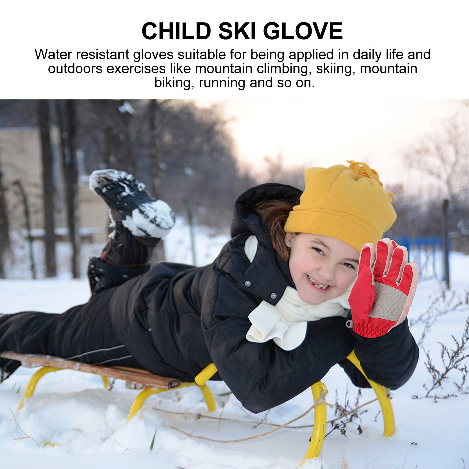 1쌍 어린이 스키 장갑 방수 방풍 보온 부드럽고 편안한 - Snow Glove Insulated 리뷰 및 가격