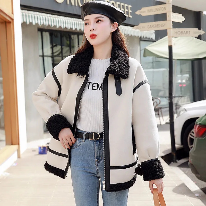 여성용 양모 모피 코트, 루즈한 다목적 모피 코트, 벨 - Wool Coat Peacoat 리뷰 및 가격
